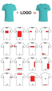 T-shirts en coton surdimensionnés OEM vente en gros T-shirt de coupe en boîte à la mode T-shirt blanc patchwork - Product Image 5