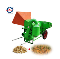 Décortiqueuse multifonctionnelle pour haricots, décortiqueuse à blé, machine à décortiquer les céréales, batteuse à riz, batteuse à soja, batteuse à colza, batteuse à millet