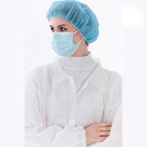 Gorros Desechables de Polipropileno No Tejido, con Elástico, Antipolvo, para la Industria Alimentaria, <span class=keywords><strong>Precio</strong></span> de Fábrica - Product Image 1