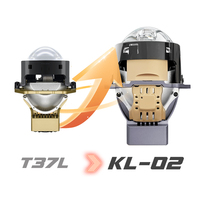 Lente de proyector Bi Led TAOCHIS de 3,0 pulgadas con diseño PRISM láser de haz alto 80W 16000Lux ventilador de refrigeración para coche