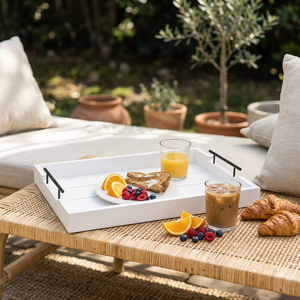 Plateaux en bois élégants, durables et écologiques, adaptés au contact alimentaire et compatibles lave-vaisselle - Product Image 2