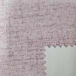 Tissu Double face aspect lin CC-9016, rideau occultant lié, tissu arrière floqué, taux d'ombrage de 100% pour le salon - Product Image 3