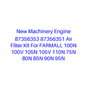 Nouveau kit de filtre à air pour moteur de machine 87356353 87356351 pour FARMALL 100N 100V 105N 105V 110N 75N 80N 85N 90N <span class=keywords><strong>95N</strong></span> - Product Image 1