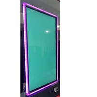 43 Inch Touchscreen LCD Monitor with LED Lights FHD Infrared Touch Portrait Display for Gaming Cabinet