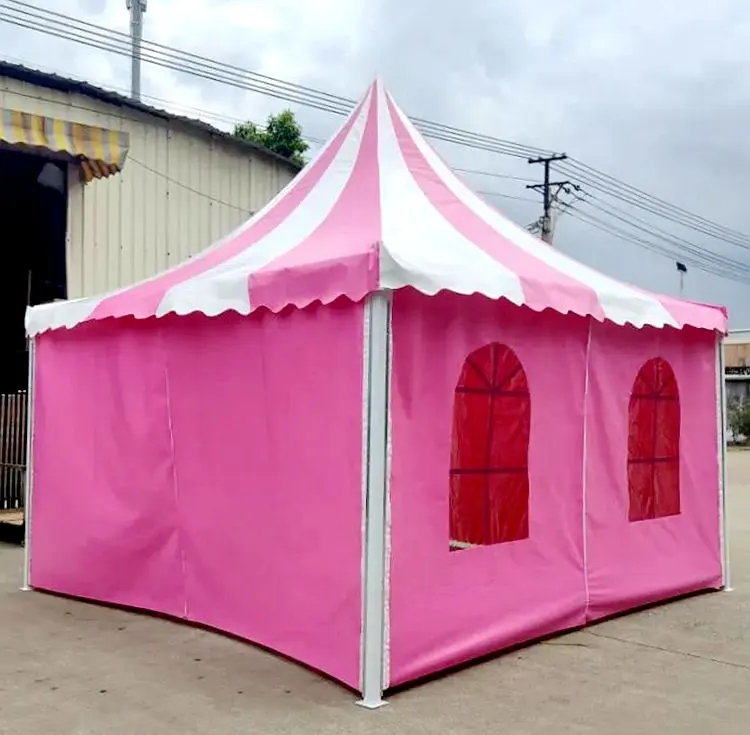 3x3m 5x5m 6x6m Alta qualidade luxo pagode pop up tendas Gazebo pagode ao ar livre evento marquise festa casamento pagode tenda