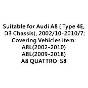 Amortisseur pneumatique 2002-2018, suspension pneumatique, arrière gauche, compatible avec Audi A8 [D3, 4E] - Product Image 4