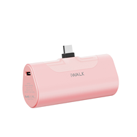 Pour LinkPod 4 Girly Ultra Compact Pink Mini Chargeur Portable 20W Charge Rapide Batterie Externe Compatible Appareils USB C