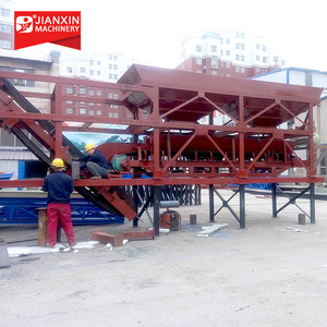 Centrale à béton mobile compacte YHZS35 pour un transport facile - Product Image 4