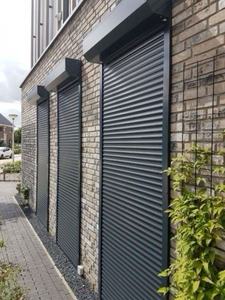 Puerta y Ventana Enrollable Aislada <span class=keywords><strong>de</strong></span> Aluminio con Rotura <span class=keywords><strong>de</strong></span> Puente Térmico, Relleno <span class=keywords><strong>de</strong></span> Espuma <span class=keywords><strong>de</strong></span> PU, Insonorizada, Ahorro <span class=keywords><strong>de</strong></span> Energía, Seguridad, Certificación CE - Product Image 1