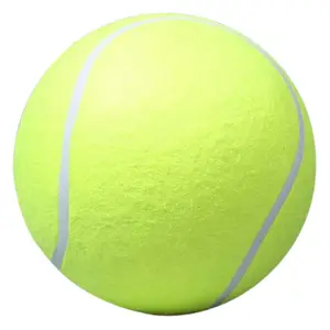 Großhandel tennisbälle hund-9.5 Inches Dog Tennis Ball Giant Pet Toy Tennis Ball Dog Chew Toy Signature Mega Jumbo Kids Toy Ball For Pet Supplies