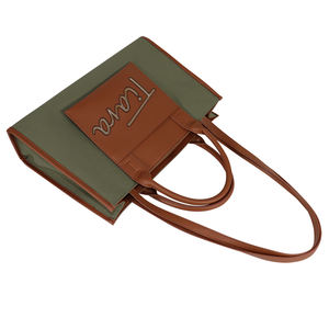 Fashion <b>Large</b> Capacity Tote Bag Wholesale Ladies <b>Handbag</b> Travel Business Women Canvas Bag Custom Logo - Product Image 3