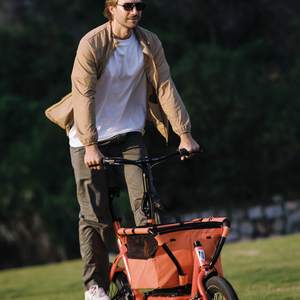 Services de livraison de vélos électriques à chargement frontal, vélo 250W à couple élevé avec cadre en aluminium, moteur sans balais, batterie au lithium Q France W - Product Image 1