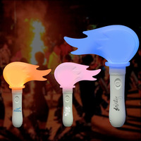 Télécommande torche bâton lumineux Spark Festival Fire Party fournitures longue durée bâton lumineux Support Logo personnalisé quantité minimale de commande 100 pièces