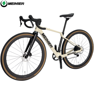 700c אופני חצץ עם פחמן 12 ° חצץ ידית פחמן מלא כביש פחמן 1 x11 מהירות דיסק בלם דיסק אופניים - Product Image 3