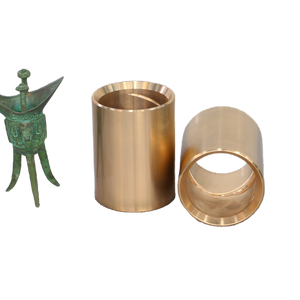 Casquillos de cojinete deslizante de manga de aleación de bronce de estaño personalizables para trituradora de cono - Product Image 4