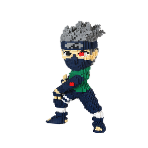 Juego de bloques de construcción de personajes de dibujos animados de Anime, modelo de construcción de alta dificultad de plástico ABS ecológico, juguete educativo de gran tamaño - Product Image 1