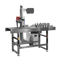 Máquina de Marcado Láser UV Volante, Nueva, para Codificación de Número de Serie, Fecha de Producción y Caducidad, 5W 10W 15W, Refrigerada por Aire, Automática