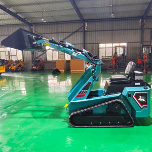 Gratis Verzending China Track Wheel Ce/Epa/Euro 5 Mini Skid Stuurlader Met Emmer Trencher Roterende Ploeg - Product Image 2
