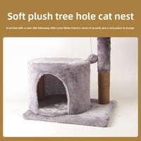 Arbre à chat en gros, lit pour chat combiné, meubles et jouets pour chat, griffoir d'origine d'usine, 4kg, modèle MD01-M/Q, Xuzhou Jiangsu, Autres