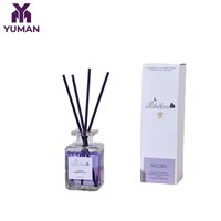 Huile Essentielle d'Aromathérapie Longue Durée 50ml pour Diffuseur à Bâtonnets, Idéale pour Hôtels et Décoration de Toilettes, Matériau Verre