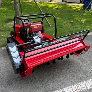 Tondeuse à gazon automatisée télécommandée, automotrice, tout-terrain, pour vergers et pentes, petite désherbeuse auto-déchiqueteuse XT120 Powerf - Product Image 3