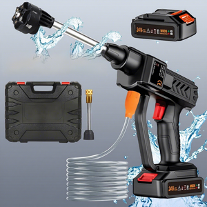 Pistola de agua inalámbrica con batería de litio de alta potencia <span class=keywords><strong>DJ</strong></span>-40 para lavado de coches y <span class=keywords><strong>riego</strong></span> de jardín herramienta doméstica transfronteriza - Product Image 2