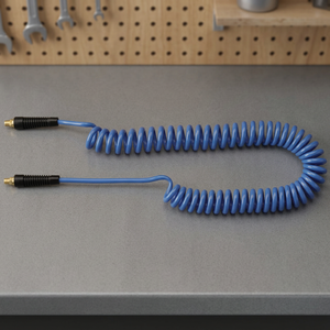 Cable Espiral de Poliuretano FerVI SPIRALE con Conector Giratorio Macho, Diámetro de 12x8 mm, Longitud de 10 m - Product Image 2
