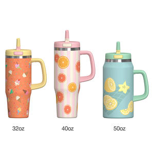 Hot Selling Daily Necessities Insulated <b>Cup</b> Large Capacity Car <b>Ice</b> Cream <b>Cup</b> Women's High Beauty Water <b>Cup</b> - Product Image 4