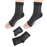 Chaussettes de sport respirantes en nylon et élasthanne, manchons de maintien pour la course à pied et l'entraînement physique