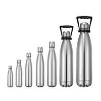 1.5L sublimation Grande Capacité En Acier Inoxydable 304 Isolation Sous Vide Cola peut en forme de Voyage Bouteille D'eau