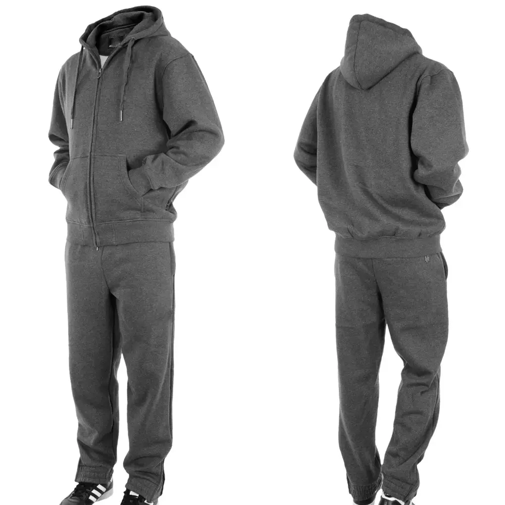 designers men streetwear track suits tracksuits custom logo 2 piece set unisex jogger fleece zip up sweat suits