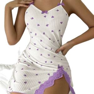 Conjunto de Dos Piezas para Mujer Embarazada, Camisola y Falda, Estampado de Corazones, Colores Contrastantes, Transpirable y Ecológico, para el Verano - Product Image 6