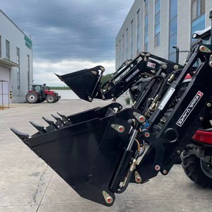 Tracteur 4x4 certifié COC de 50 CV avec cabine ROPS |   Tracteur agricole compatible avec chargeur frontal Euro 5 - Product Image 4