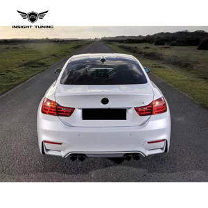 Pp plastique 2013-2023 accessoires automobiles série 4 <span class=keywords><strong>435I</strong></span> diffuseur de pare-chocs avant jupe latérale Bodykit pour F32 M4 Kit de carrosserie - Product Image 5