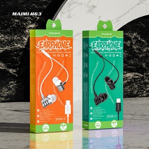 Écouteurs intra-auriculaires filaires Maimi 120CM OEM USB-C pour le gaming et la musique, <span class=keywords><strong>avec</strong></span> micro et contrôle du volume - Product Image 6