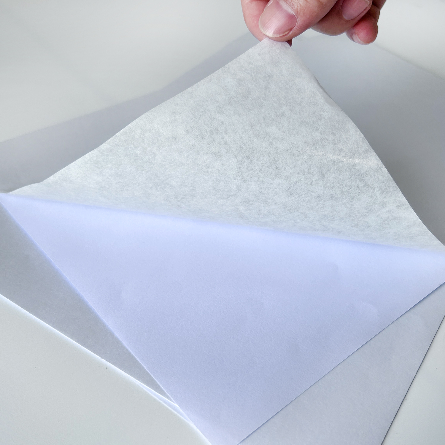 Washi Paper Sticker With White Back