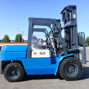 Direktverkauf ab Werk Diesel-Gabelstapler 3 Tonnen 3,5 Tonnen 4 Tonnen Japanischer Motor Brandneuer Verbrennungsmotor-Gabelstapler - Product Image 1