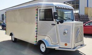 Robotime — chariot de distribution de café certifié Ce, Van électrique chinois, camion d'aliments Vintage Citroen - Product Image 6