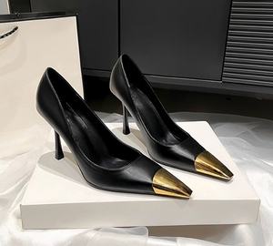 Chaussures à talons hauts tendance 2025 pour femmes, sandales à bout carré et talon fin, chaussures décontractées à la mode, chaussures habillées formelles de créateur pour femmes - Product Image 4