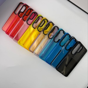 Funda con Marco en Contraste para <span class=keywords><strong>Samsung</strong></span> Galaxy S26 Ultra S25, Cubierta <span class=keywords><strong>de</strong></span> TPU Translúcida con Protección Interna Contra Impactos - Product Image 6