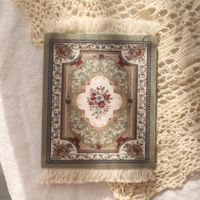 Mini tapis tissé persan en gros tapis de souris Style rétro tapis motif tasse ordinateur portable PC bureau à domicile Table