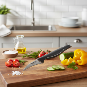 Coltelli da cucina Premium 43731 Design ergonomico in acciaio inossidabile resistente per Comfort ed efficienza nella cottura - Product Image 3