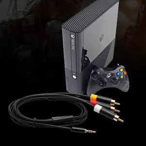 1.8m AV Cable For XBox 360 E Audio Video AV Cable For Xbox 360E