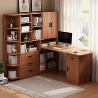 Bureaux d'étude et de travail en bois pour ordinateur, style moderne en MDF, réglables, écologiques, gain de place, durables, pliables, assemblés