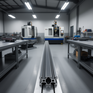 Riel Lineal de Extrusión de Aluminio 2040 de 59 Pulgadas, Guías Lineales Anodizadas con Ranura en T para Maquinaria Industrial - Product Image 2