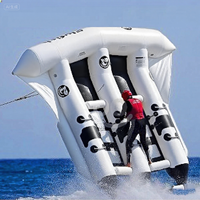 Jeu d'eau drôle Flyfish Gonflable Banana Boat Water Park t Fly Fish Gonflable Flyfish Bateau remorquable pour la mer