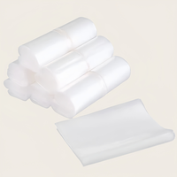 Vente en gros personnalisable HDPE LDPE Sacs plats en plastique transparent Poly emballage pour utilisation oreiller alimentaire