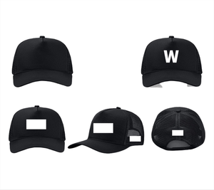 Gorras Clásicas Snapback Lisas de Alta Calidad y Cómodas al por Mayor, Gorra Trucker de Malla de 5 Paneles con Visera Curva - Product Image 2