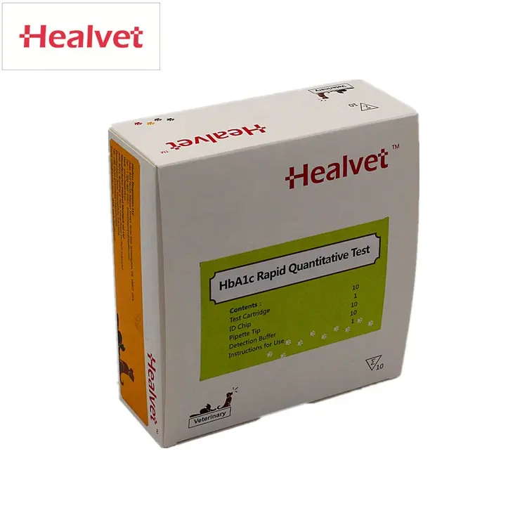 Healvet工場供給獣医赤血球ヘモグロビンA1c HbA1c糖尿病のためのテスト