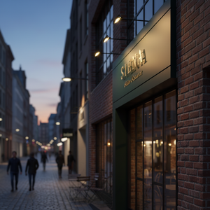 Enseigne néon personnalisée murale 3D rétroéclairée par LED en acier inoxydable avec contrôle Bluetooth/WiFi et éclairage multicolore - Product Image 3